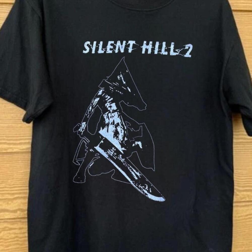Black And White Silent Hill 2 Tee